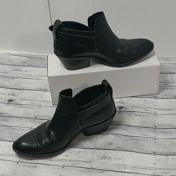 Rag & Bone Sullivan Ankle Bootie Boot Shoes Black US 8 EUR 38.5 - Picture 1 of 10